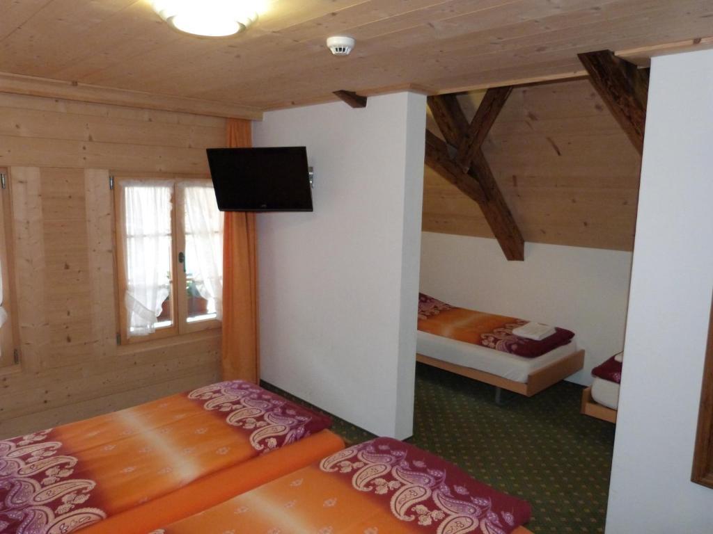 Hotel De Ville Rossinière Habitación foto
