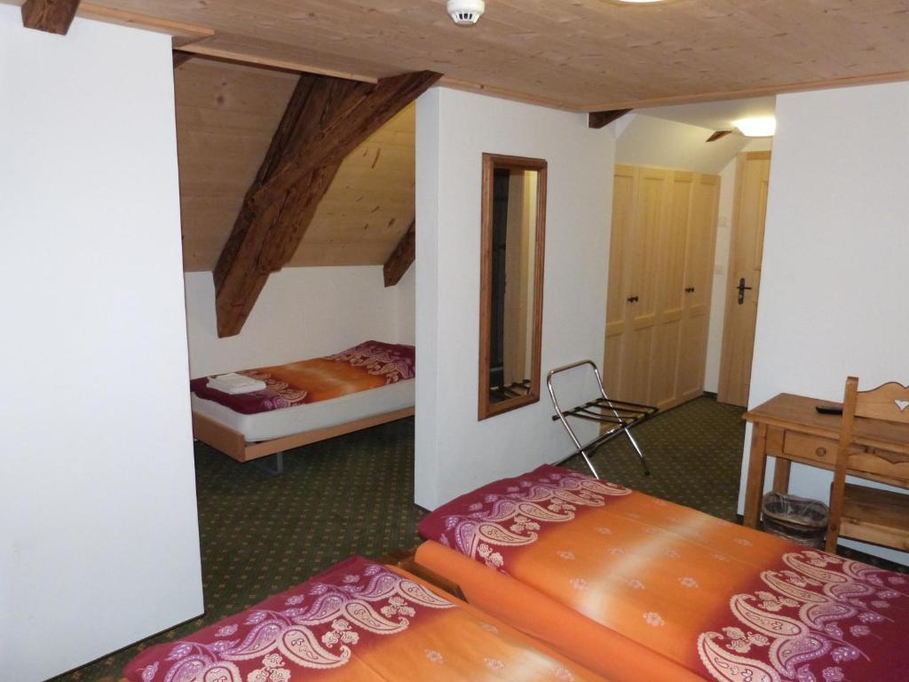 Hotel De Ville Rossinière Habitación foto