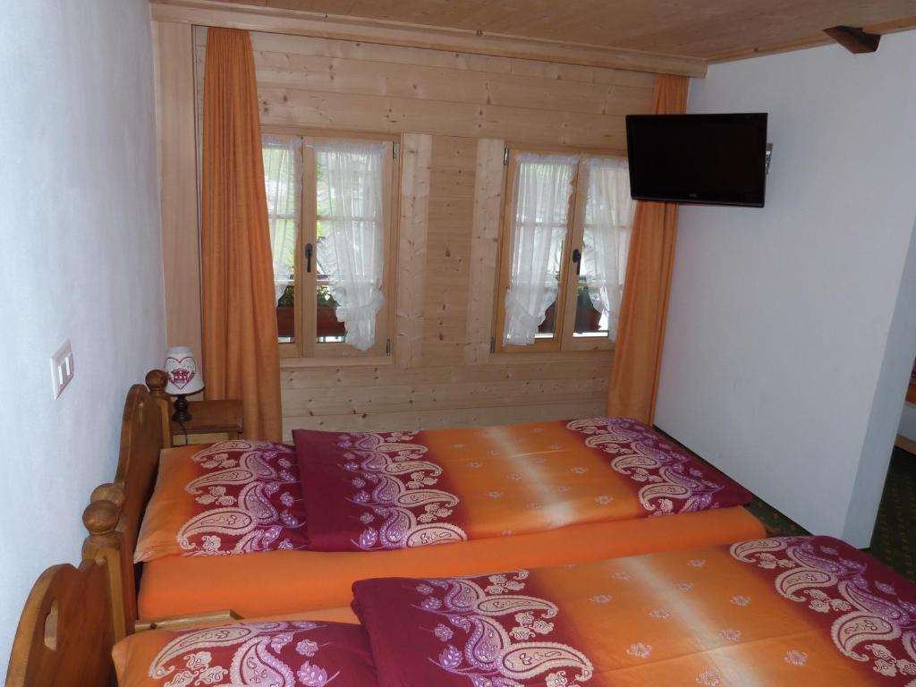 Hotel De Ville Rossinière Habitación foto